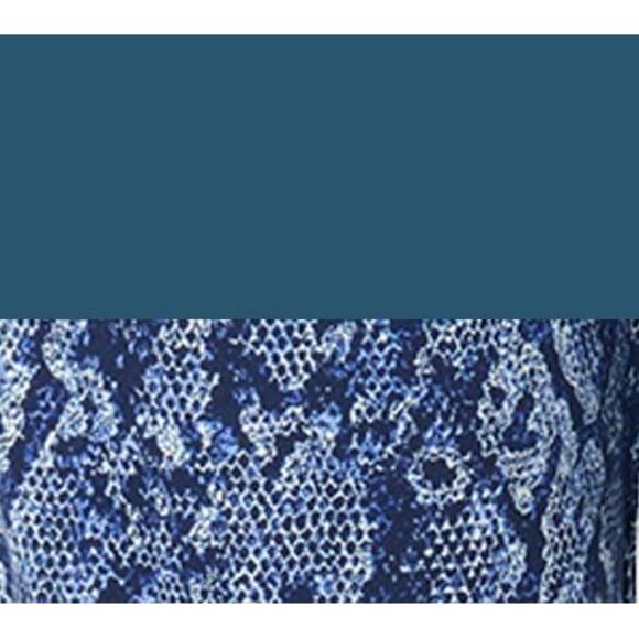 Anybody Women's Plus Sz Pants 4X Lounge Lush Jersey Joggers Blue A517348 - Picture 3 of 4